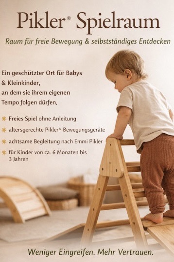 Ein neuer Donnerstags-Pikler®Spielraum!